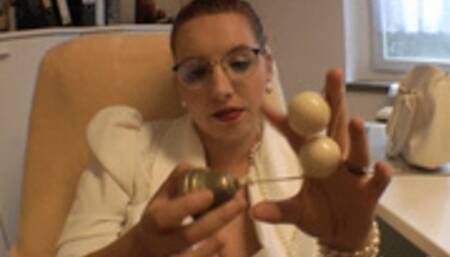 Depraved secretary satisfies hairy cunt Part 3