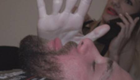 worshiping and adoration my palms