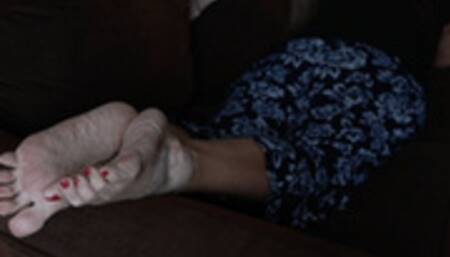 Simply Relaxing On Couch, 1st