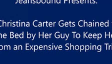 Christina Carter Bound to the Bed by Her Guy - SD