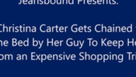 Christina Carter Bound to the Bed by Her Guy - HD