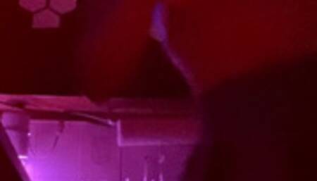 Pervy POV recording being bar