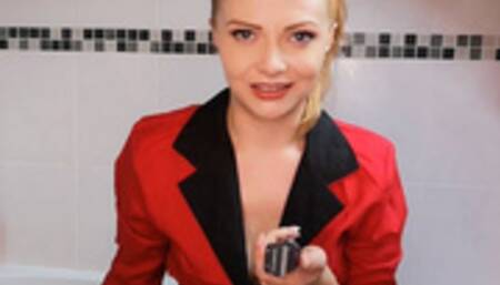 Domme Shaves your Head