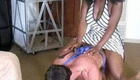 RIDING AND SPITTING ON MY PONY SLAVE