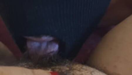 Sniffing my mistress's pussy and ass and getting farted on my face