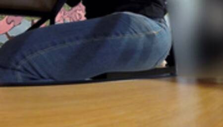 Eating out, taking shower and new skin tight dress drinking water