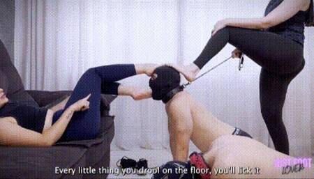 Just Foot Lover Part 2 - Mistress Nara anda Queen Maisa Pravo Continue Competing to See Who Has the Deepest Deep Feet - 720mp