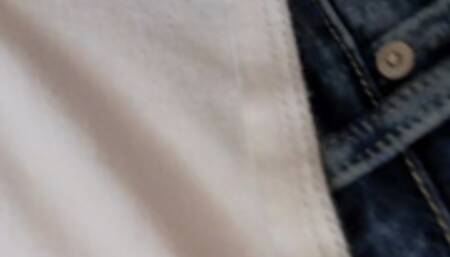 ASMR BLUE JEANS WHITE TEE BOUNCY EDITION