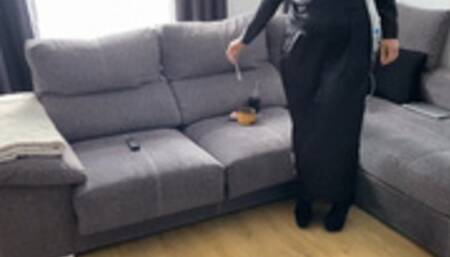 Nun pisses and farts