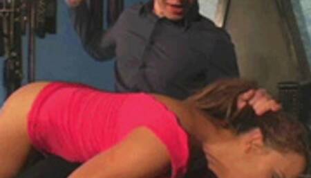 Spy Pain Test- Chanel Gets Spanked & Fingered