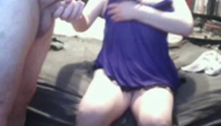 Hand Job & Cum on Boobs