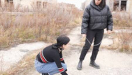 JANE - Great spring day for a walk with a pet (HD)