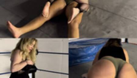 SPREAD EAGLE PINS, KO’S & VICTORY POSE & FOOT ON FACE & CHEST