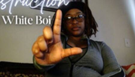 Destruction Of A White Boi