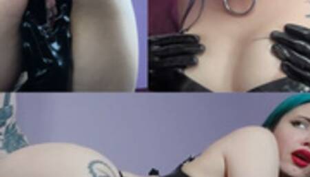 Rubber and Creme - Latex Fetish Creampie