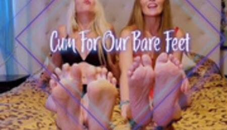 Cum For Our Bare Feet (WMV)