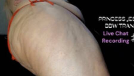 Princess Jessie BBW TRANS Live Chat Recording #22