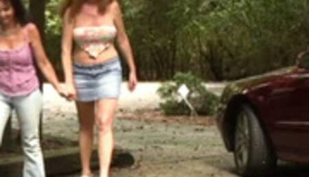 Mature Ladies Having Fun! Naked Jen And Double Dee On Double Dong! (1st half mp4 sd)