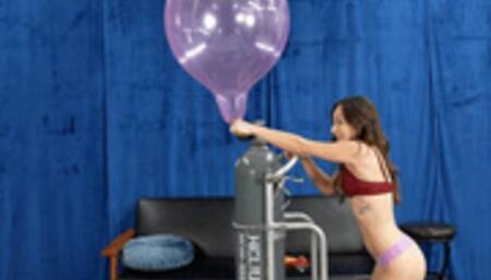 Renee Pops More Balloons on the Helium Tank HD WMV (1920x1080)