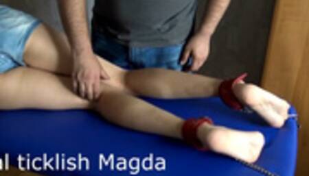 Total ticklish Magda face down madness