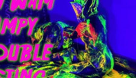 UV Wet and Messy Gimpy Double Fisting 4K with Patricia @mazmorbidfetish #fisting