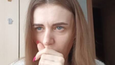 Damn cough! I'm sick of it!