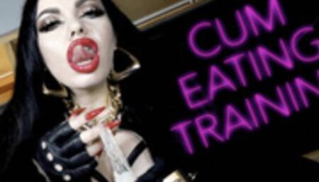 CUM EATING TRAINING
