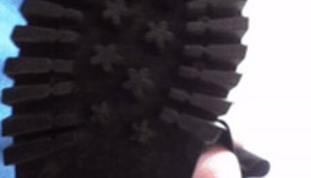 It looks like strong chick tries to trample and crush something , fc170x 1080p