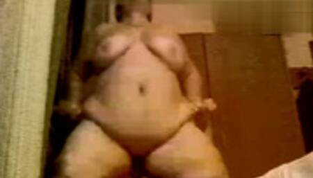 romanian fat bigtit bigbutt granny sucking riding back riding small penis younger man - vintage