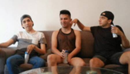 3 Twinks Tickle Fun + Foot Worship