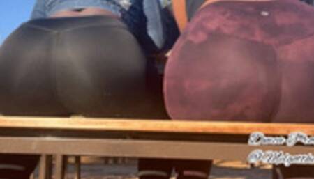 3 Gassy Girls Public Park Farts