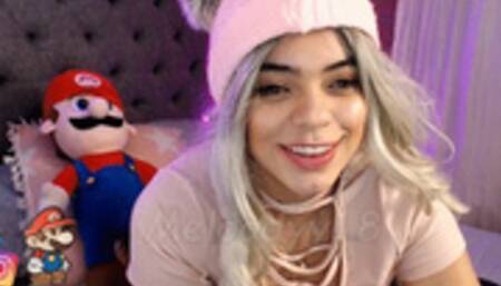 Sexy foot fetish with a sexy latin colombian sexy webcam model