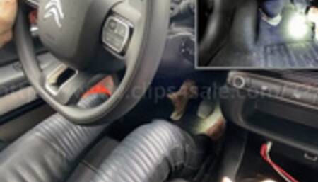 Katia Blue Bella - The Mother drives in heels - PIP Over shoulder