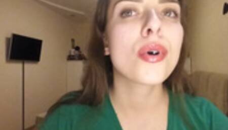 Air bubbles from semen!