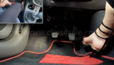 Joyce in Snake heels - PIP feet