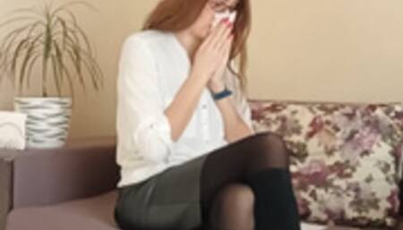 Damn runny nose, I can't breathe easy because of it PART3