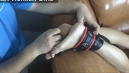 Beautiful milf Malina's first tickling experience part 3 720