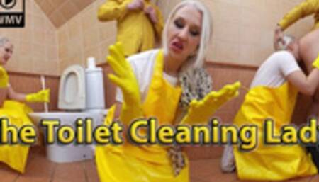 The Toilet Cleaning Lady WMV