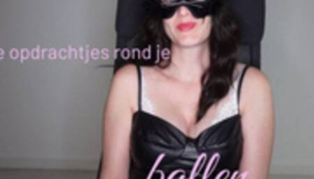 gekke opdrachtjes rond je ballen