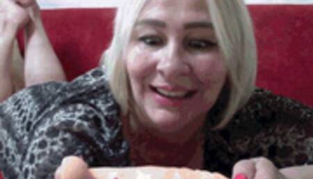 Biting evil showing legs