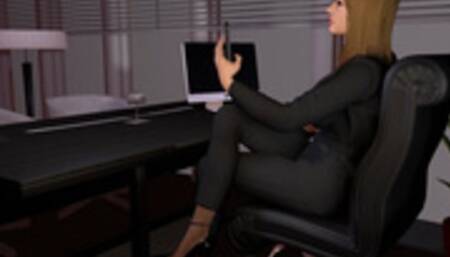 Milked Sniffing Giantess Shoe