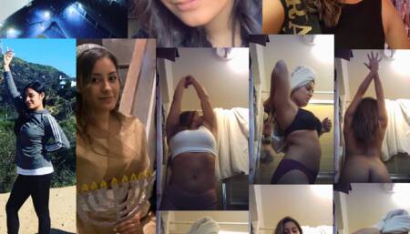 Hot Latina Cousin Showering