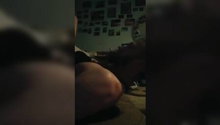 Sissyboy swallows own cum
