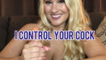 I Control Your Cock - Handjob on dildo, Femdom POV, Edging - 1080p MP4