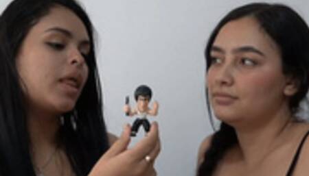 Gina And Tata Burps Jackie And Play With Breasts