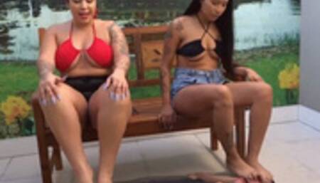 SERVE US AS A REAL FOOT WORSHIPPER OR WE WILL PUNISH YOU