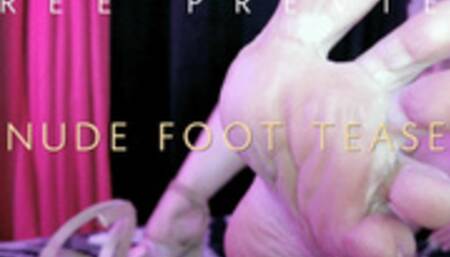 Nude Foot Tease