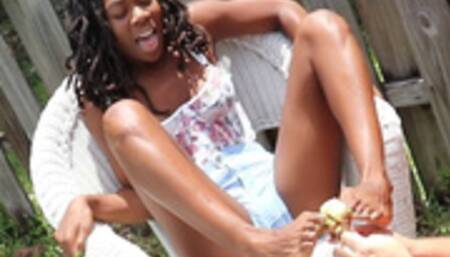 The Banana Challenge with Hazel Grace - MP4 (HD720p)