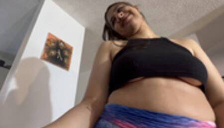 I'll be my giantess stepsister's sex toy forever