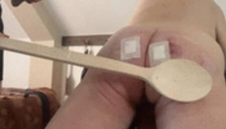 Wooden Spoon, Hand, Strap, Tawse, CBT